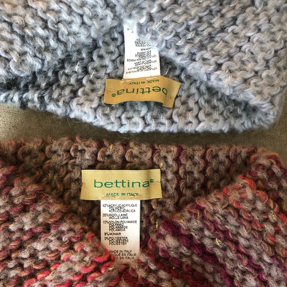 Anthropologie wooly headbands by Italian brand Bettina - Picture 3 of 4